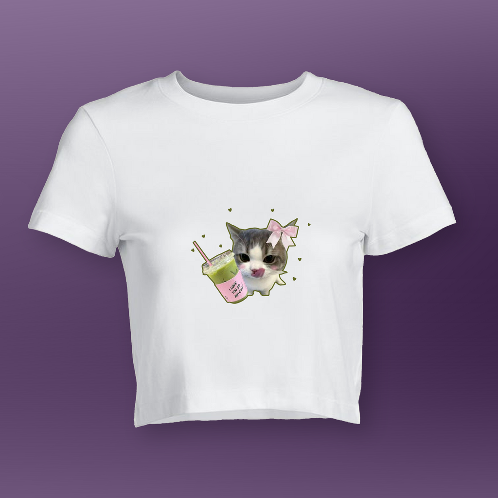 Matcha Cat | Goofy Baby Tee | IKnwBall