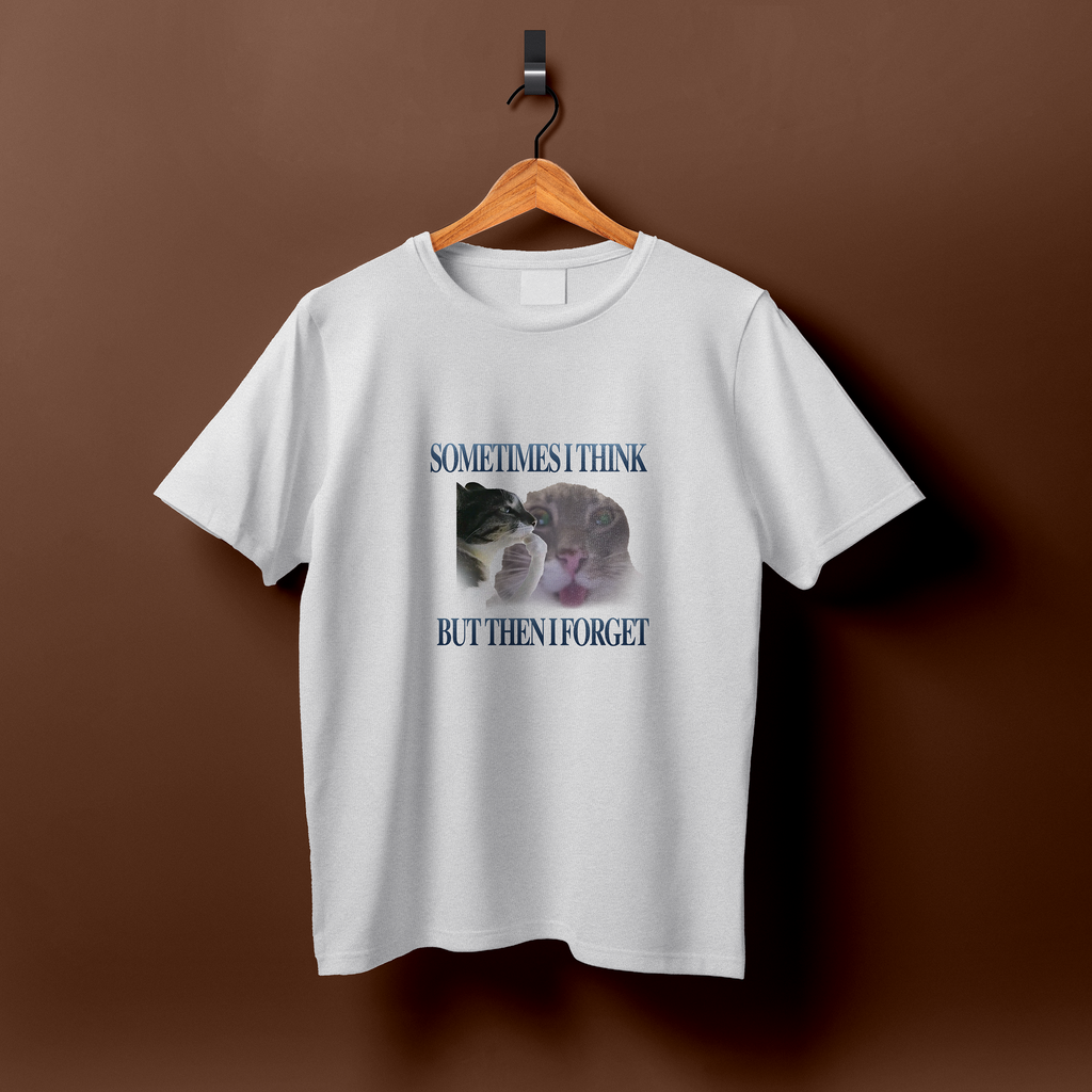 Sometimes I Think | Goofy Oversized T-Shirt | IKnwBall