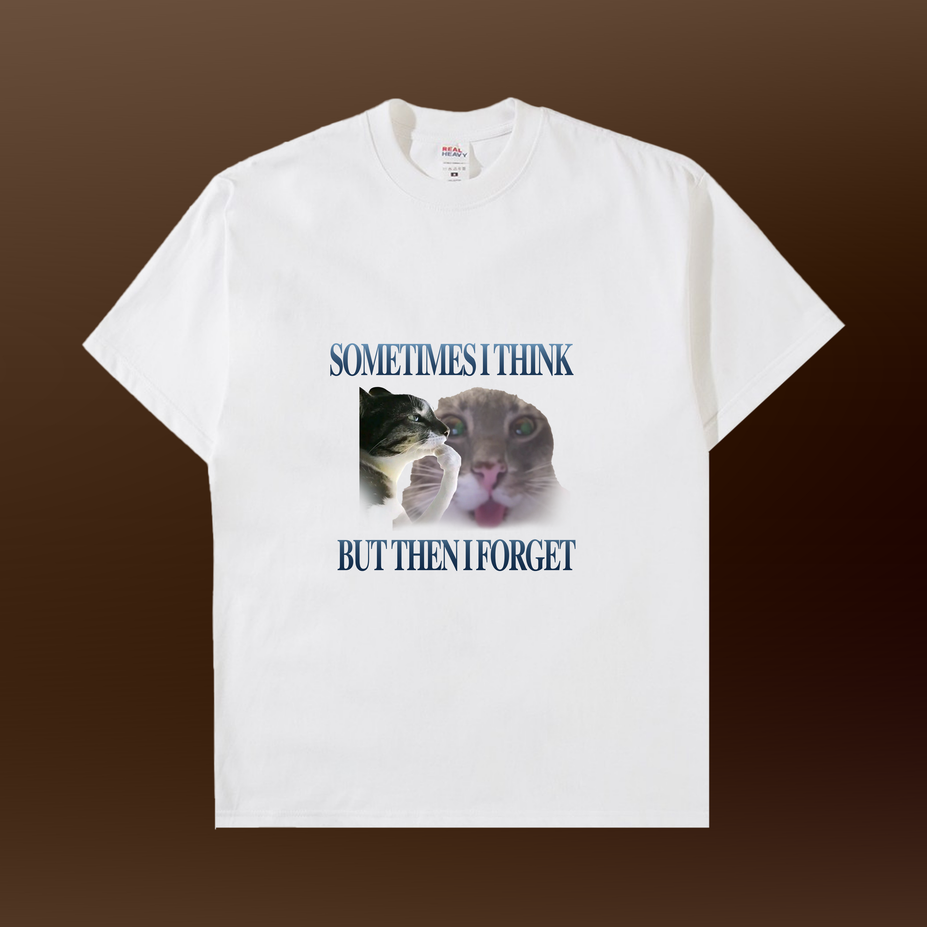 Sometimes I Think | Goofy Oversized T-Shirt | IKnwBall